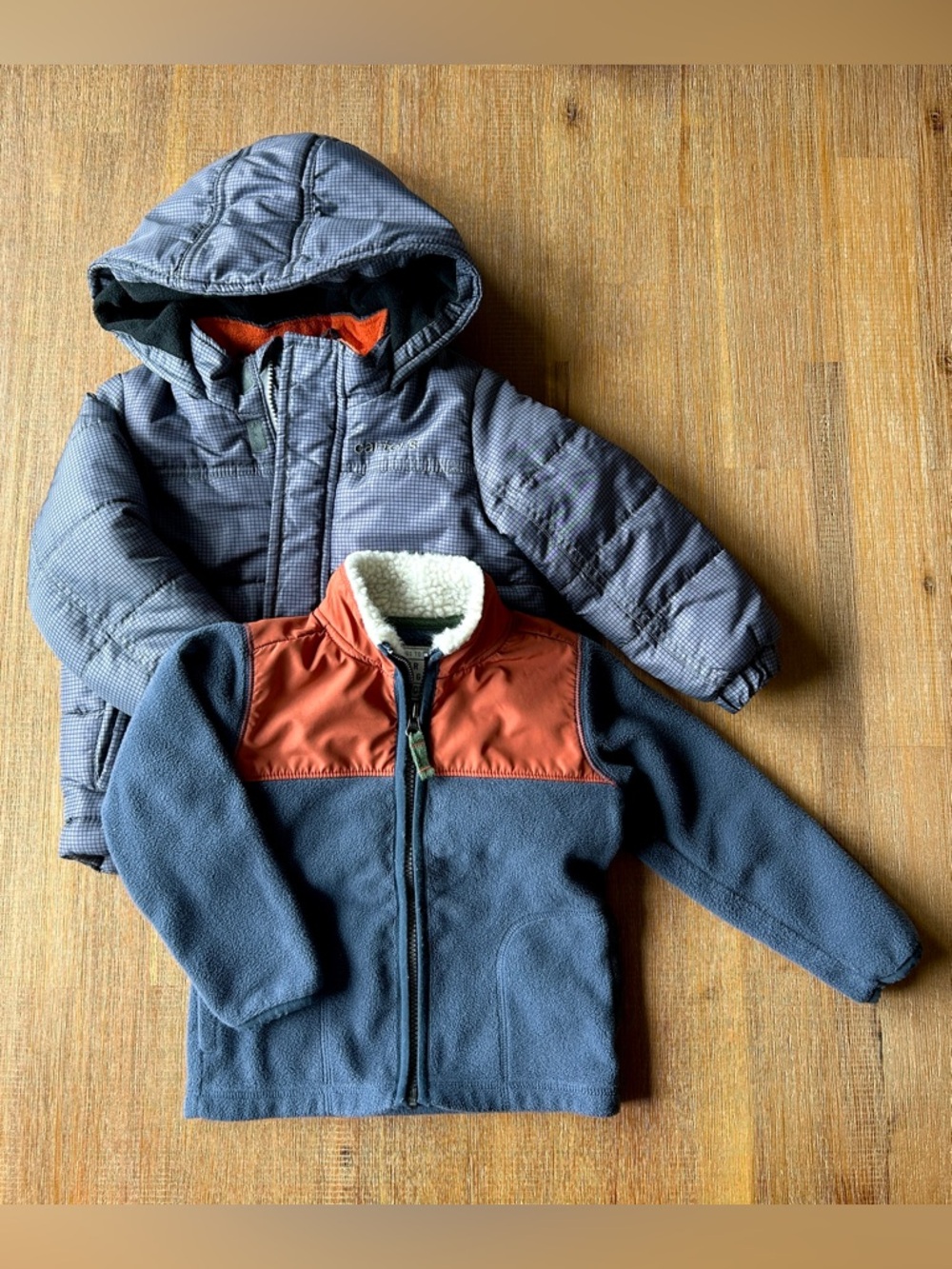 Lot of 2 Carter’s jackets, 3T